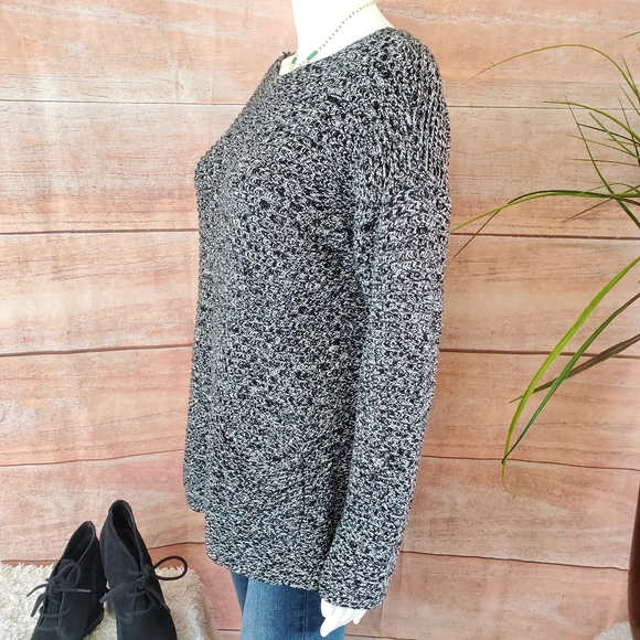 Vince Camuto soft knit marled yarn sweater tunic - Picture 4 of 9